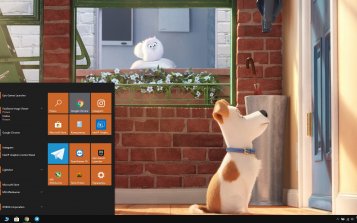 The Secret Life of Pets Theme Desktop