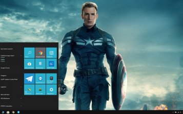 Captain America: The Winter Soldier Theme Desktop
