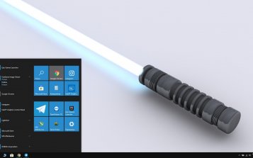 Star Wars Lightsaber Theme Desktop
