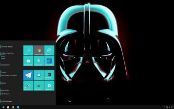 Star Wars Dark Theme Desktop