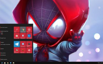 Chibi (Mixed) Theme Desktop