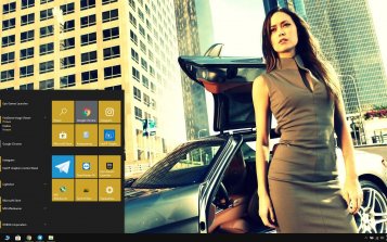 Summer Glau Theme Desktop