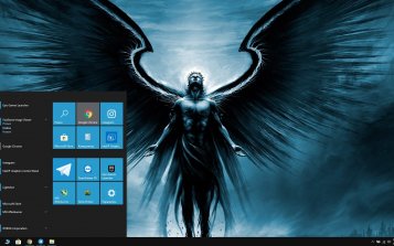 Dark Angel Theme Desktop
