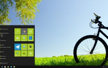 Bicycle Theme Desktop