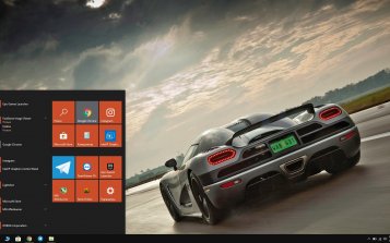 Koenigsegg Agera Theme Desktop