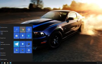 Ford Mustang Classic  Theme Desktop