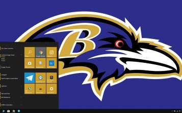 Baltimore Ravens Theme Desktop