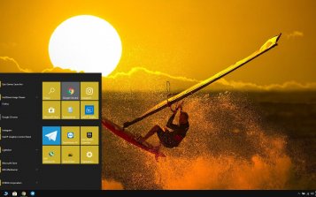 Windsurfing Theme Desktop