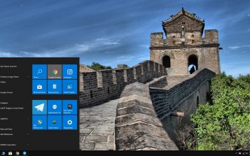 Great Wall of China Theme Desktop