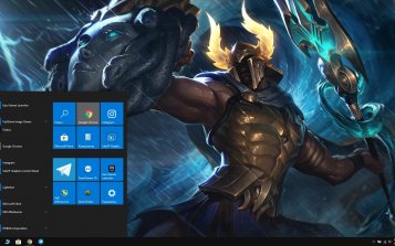 Pantheon (LOL) Theme Desktop