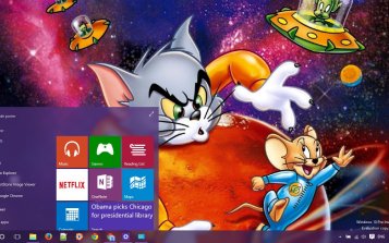Tom & Jerry Theme Desktop