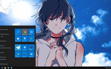 Weathering With You Theme Desktop