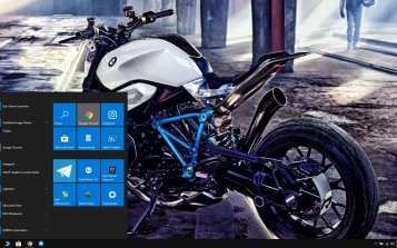 BMW Bike Theme Desktop