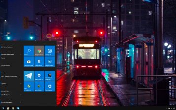 Tram Theme Desktop