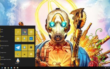 Borderlands 3 Theme Desktop
