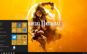 Mortal Kombat 11 Theme Desktop