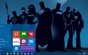 Justice League Theme Desktop
