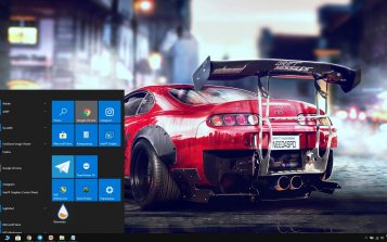 Toyota Cars Theme Desktop