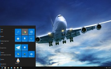 Aircraft  Theme Desktop