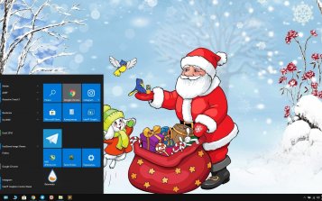 Santa Claus Theme Desktop