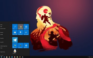 God of War Theme Desktop