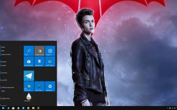 Ruby Rose Theme Desktop