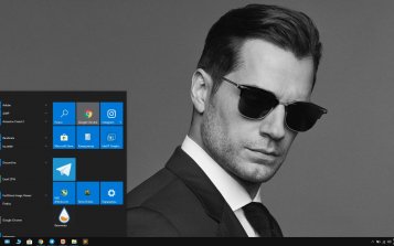 Henry Cavill Theme Desktop