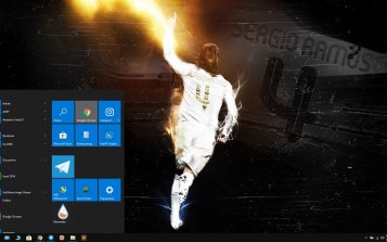 Sergio Ramos Theme Desktop