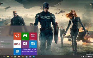 Captain America Movie Theme Desktop