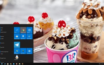 Ice Cream Theme Desktop