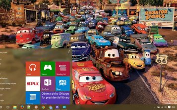 Cars 2 Theme Desktop