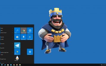 Clash Royal Theme Desktop