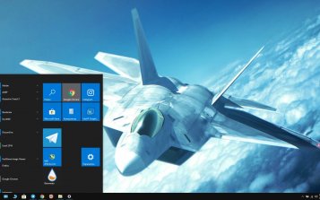 Ace Combat Theme Desktop