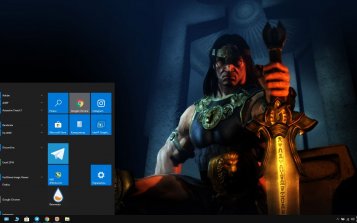 Age Of Conan Theme Desktop