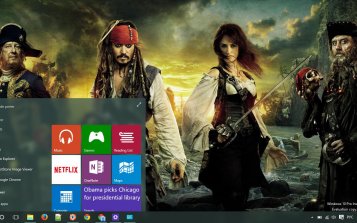 Pirates of the Carribean - On Stranger Tides Theme Desktop