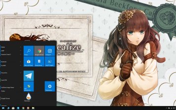 Code: Realize Theme Desktop
