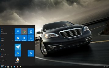 Chrysler Theme Desktop