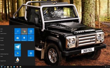 Land Rover Theme Desktop