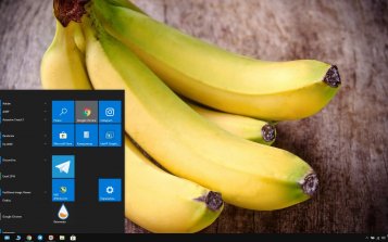 Banana Theme Desktop