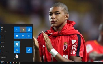 Kylian Mbappe Theme Desktop