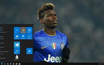 Paul Pogba Theme Desktop