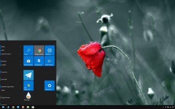 Poppy Theme Desktop