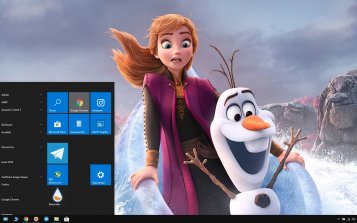 Frozen 2 Theme Desktop