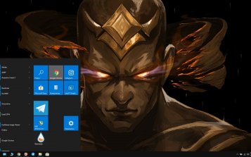 Lee Sin Theme Desktop