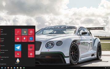 Bentley Continental GT3 Theme Desktop