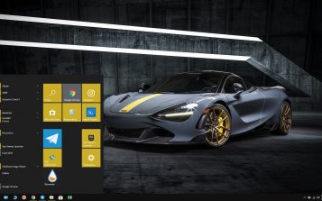 McLaren 720S Theme Desktop