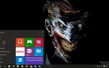 Joker Theme Desktop