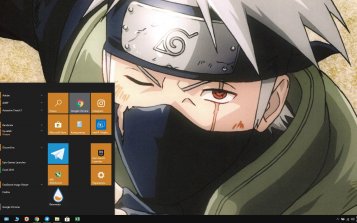 Kakashi Hatake Theme Desktop
