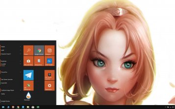 Sakura Haruno Theme Desktop