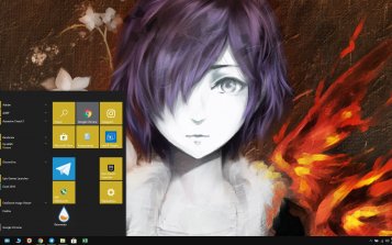Touka Kirishima Theme Desktop